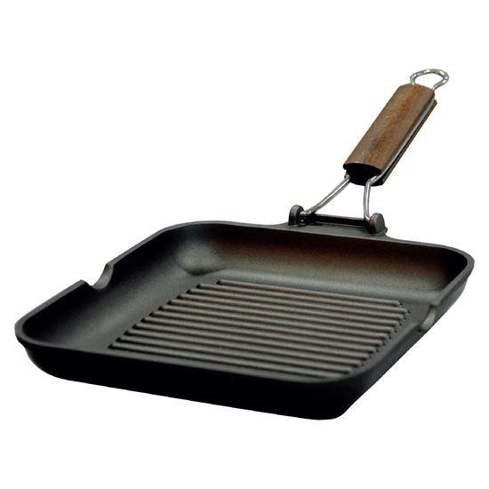 SQUARE GRILL PAN 20CM - Mabrook Hotel Supplies