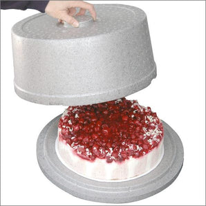 THERMO FUTURE BOX,ROUND CAKE BOX,INSIDE DIM:34X14CM - Mabrook Hotel Supplies