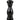 BISETTI PEPPER MILL BLACK GLOSSY LACQUERED BEECH WOOD - Mabrook Hotel Supplies