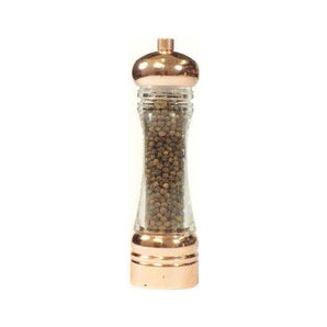 BISETTI PEPPER MILL BEECH ACRYLIC + TOP COPPER PLATING - Mabrook Hotel Supplies