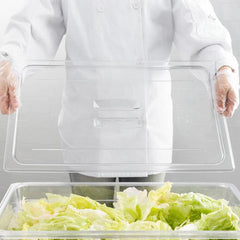 Cambro, GN 1/1 Polycarbonate Lid and Drain Shelf , CLEAR - Mabrook Hotel Supplies