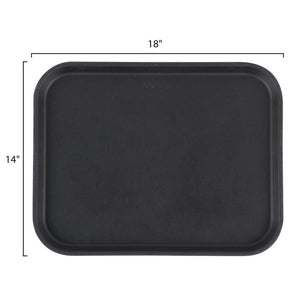 TRAY CAMTREAD 14 x 18 REC- BLACK - Mabrook Hotel Supplies