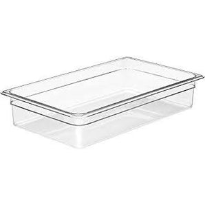 CAMBRO POLYCARBONATE FOOD PAN GN1/1 - 10 CM DEEP , DIM:32.5X53CM - Mabrook Hotel Supplies