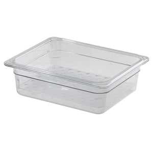 POLYCARBONATE FOOD PAN COLANDER 32.5x53cm DEPTH:  12.7cm - C - Mabrook Hotel Supplies