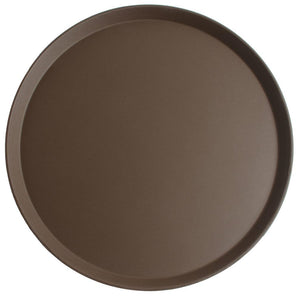 CAMBRO CAMTREAD ROUND TRAYS NON SKID,COLOR:BLACK,DIM:40.5CM - Mabrook Hotel Supplies