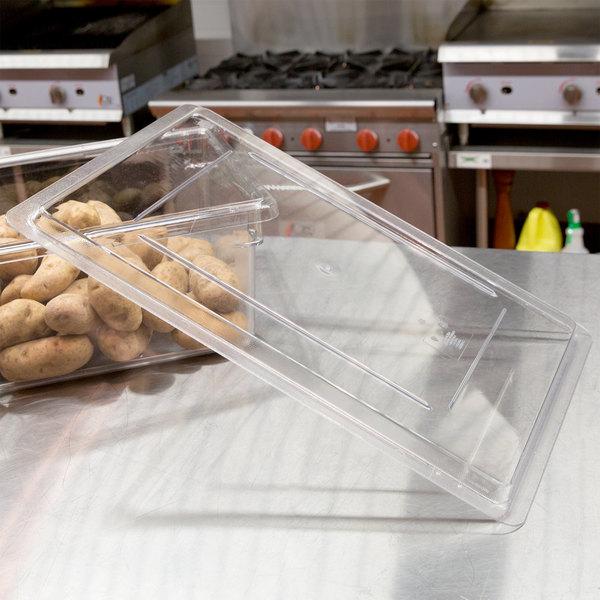Cambro, Polycarbonate flat Lid & Drain shelf , CLEAR - Mabrook Hotel Supplies