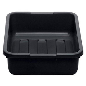 CAMBRO POLYETHYLENE 4 COMPARTMENT CUTLERY BOX, COLOR: BLACK, SIZE: 28.9x52x9.5cm - Mabrook Hotel Supplies