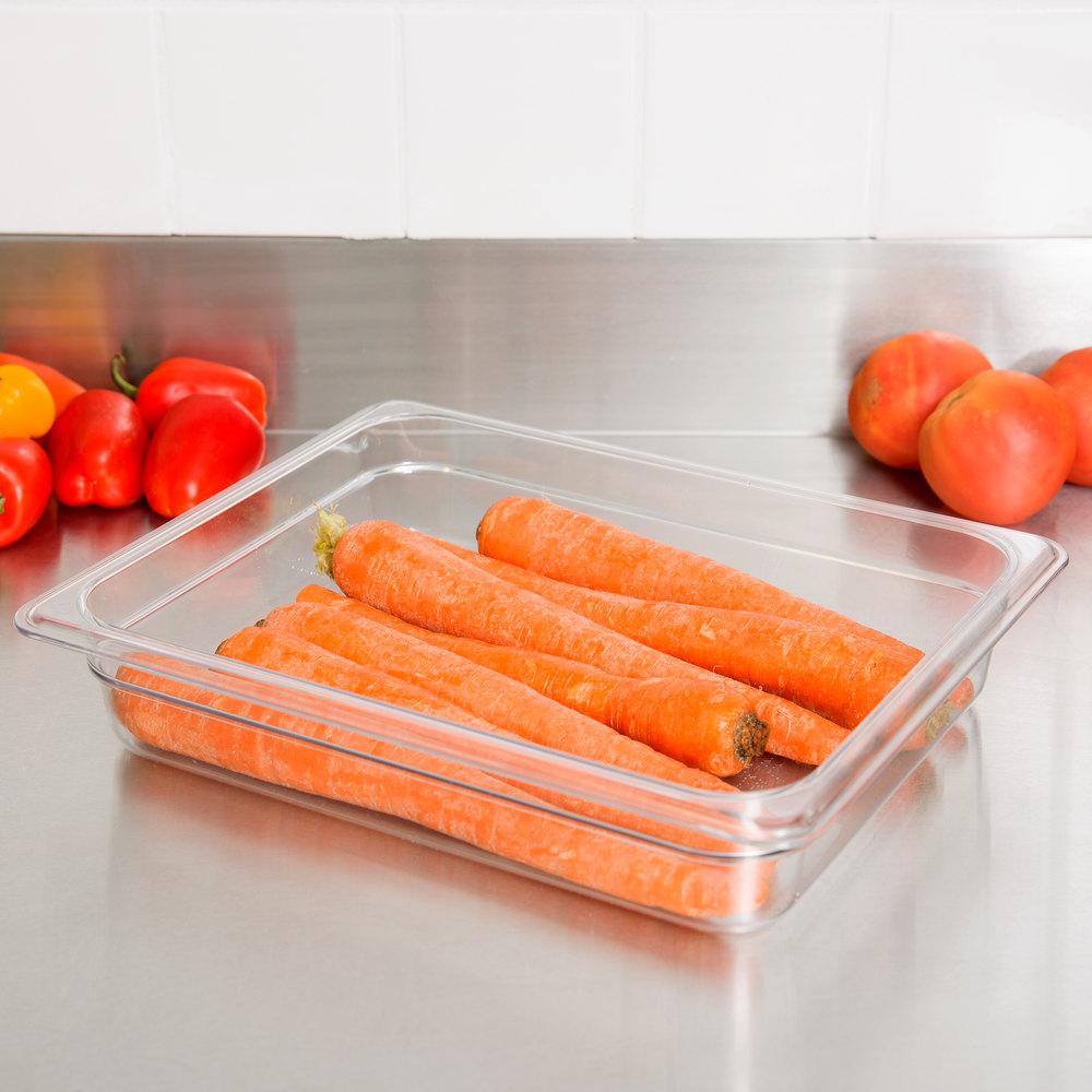 Cambro, GN 1/2 Polycarbonate food pan, CLEAR - Mabrook Hotel Supplies