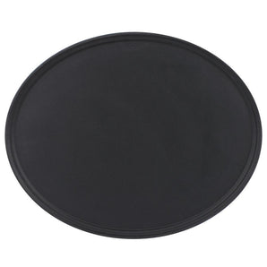 OVAL CAMTREAD TRAYS 23”x29” – BLACK SATIN - Mabrook Hotel Supplies