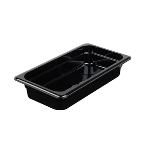 Cambro, GN 1/3 Polycarbonate food pan, BLACK - Mabrook Hotel Supplies