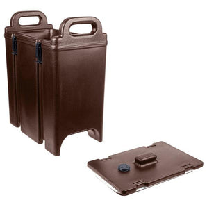 CAMTAINER SOUP CARRIER 3.5GL - DARK BROWN - Mabrook Hotel Supplies