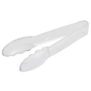 "POLYCARBONATE SCALLOP GRIP SURFACE TONG, LENGTH:15.2 Cm." - Mabrook Hotel Supplies