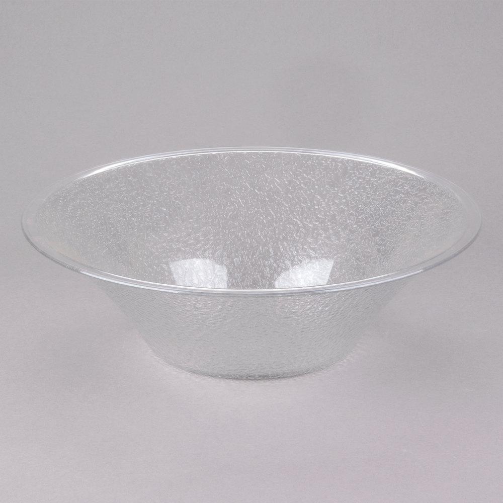 "POLYCARBONATE BELL-SHAPED PEBBLED BOWL CAP:3.8 Lt, DIA:30.5" - Mabrook Hotel Supplies