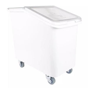 "INGREDIENT BIN WITH SLIDE BACK LID, CAP:27 GALLON, DIA:W41xL" - Mabrook Hotel Supplies