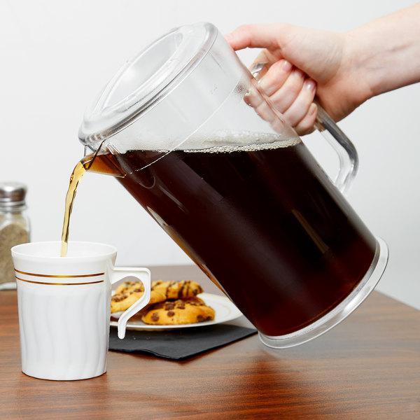 "POLYCARBONATE PITCHER, CAP:1.9 Lt, WITH LID, HEIGHT:24.8 Cm," - Mabrook Hotel Supplies