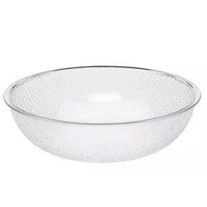 "POLYCARBONATE PEBBLED BOWL CAP:19.1 Lt, DIA:45.7 Cm, COLOR:P" - Mabrook Hotel Supplies