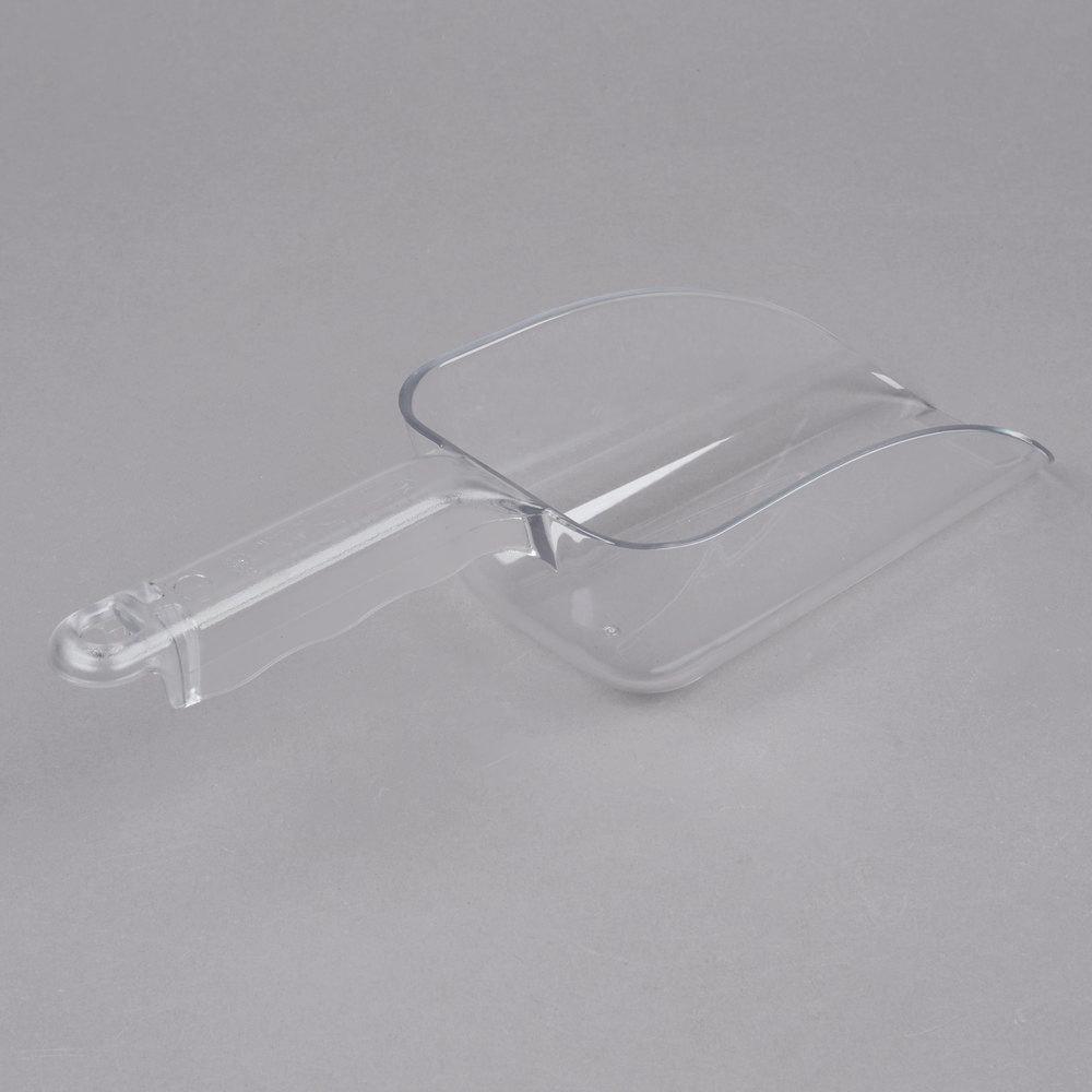 "POLYCARBONATE SCOOP, CAP:680gr, COLOR: CLEAR 135." - Mabrook Hotel Supplies