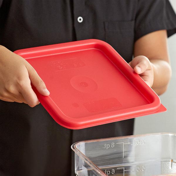 Cover Fit for 6qt & 8qt Food Storage Square Container - Mabrook Hotel Supplies