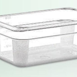 PAN 1/4 100MM ,POLYCARBONATE,COLOR:TRANSPARENT - Mabrook Hotel Supplies