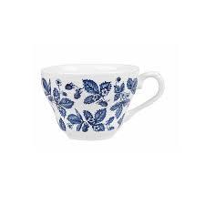 BLUE BRAMBLE GEORGIAN TEA CUP 7OZ BOX 12 - Mabrook Hotel Supplies