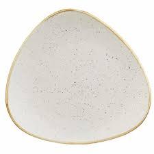 STONECAST WHITE SPECKLE LOTUS PLATE 7” - Mabrook Hotel Supplies