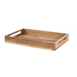 WOOD SMALL RUSTIC NESTING CRATE 15.63X10.15X1.96" BOX 1 - Mabrook Hotel Supplies