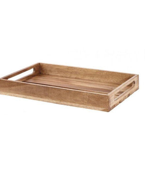 WOOD SMALL RUSTIC NESTING CRATE 15.63X10.15X1.96" BOX 1 - Mabrook Hotel Supplies