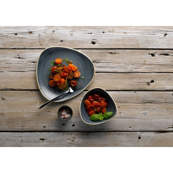 STONECAST BLUEBERRY LOTUS BOWL 7" BOX 12 - Mabrook Hotel Supplies