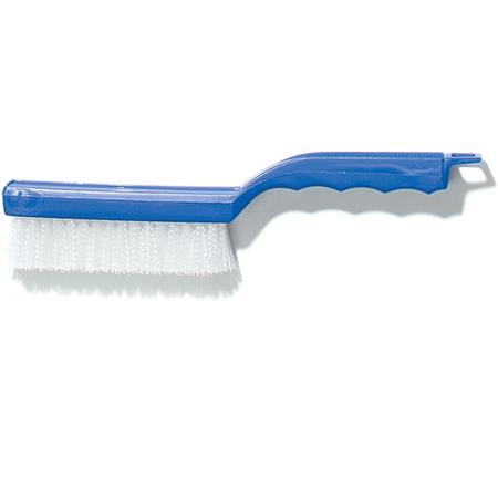 Scratch Brush, 11-1/2"L, plastic handle, nylon bristles, standard color - Mabrook Hotel Supplies