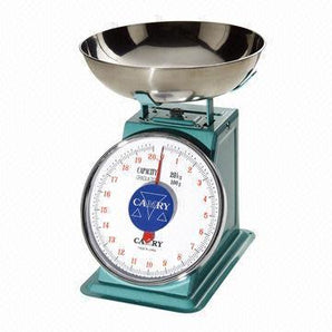 "MECHANICAL SPRING SCALE, SS. BOWL., CAPACITY: 10 KG, DIV: 20" - Mabrook Hotel Supplies