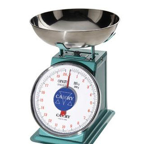 "MECHANICAL SPRING SCALE, SS. BOWL., CAPACITY: 15 KG, DIV: 5" - Mabrook Hotel Supplies