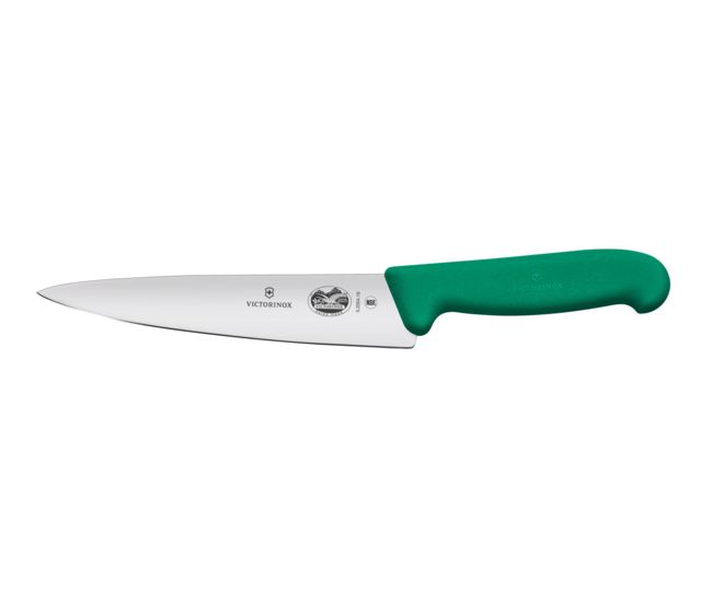 VICTORINOX KITCHEN & CARVING KNIFE FIBROX - GREEN - Mabrook Hotel Supplies