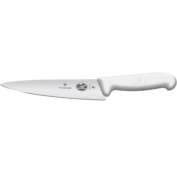VICTORINOX KITCHEN & CARVING KNIFE FIBROX - WHITE - Mabrook Hotel Supplies