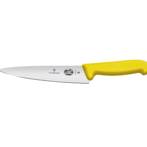 VICTORINOX KITCHEN & CARVING KNIFE FIBROX - YELLOW - Mabrook Hotel Supplies