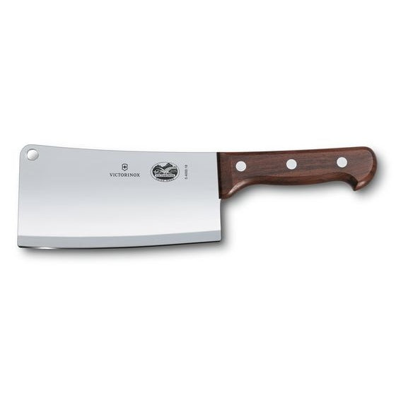 VICTORINOX KITCHEN CLEAVER ROSEWOOD HANDLE - Mabrook Hotel Supplies