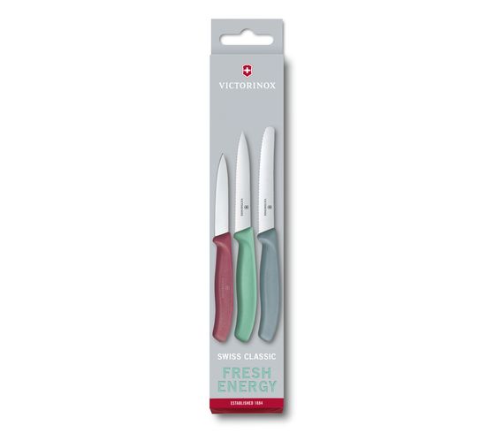 VICTORINOX PARING KNIFE SET FRESH ENERGY LIMITED EDITION 2020 - Mabrook Hotel Supplies