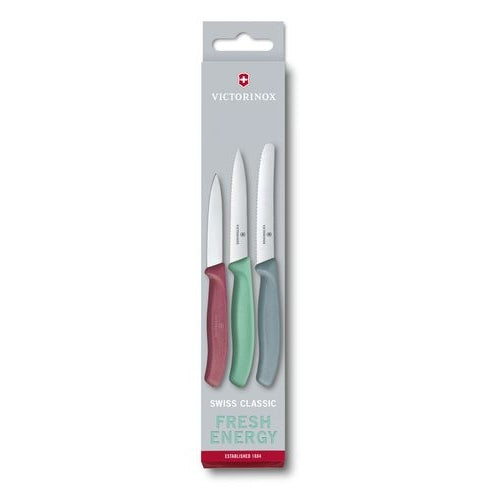 VICTORINOX PARING KNIFE SET FRESH ENERGY LIMITED EDITION 2020 - Mabrook Hotel Supplies
