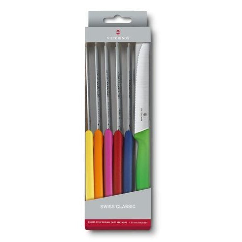 VICTORINOX SWISS CLASSIC TOMATO KNIVES SET OF 6 PCS - Mabrook Hotel Supplies