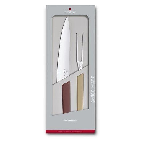 VICTORINOX SWISS MODERN CARVING SET 2 PIECES - Mabrook Hotel Supplies