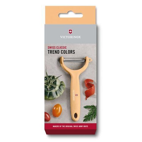 VICTORINOX SWISS CLASSIC TOMATO & KIWI PEELER - LIGHT ORANGE - Mabrook Hotel Supplies