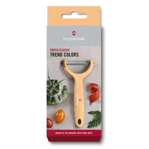 VICTORINOX SWISS CLASSIC TOMATO & KIWI PEELER - LIGHT ORANGE - Mabrook Hotel Supplies