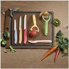 VICTORINOX SWISS CLASSIC TOMATO & KIWI PEELER - LIGHT GREEN - Mabrook Hotel Supplies