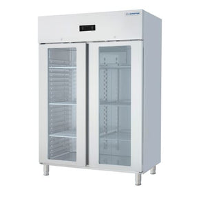 Comersa Spain - Double Glass Doors Upright Refrigerator  - 4 Shelves - Mabrook Hotel Supplies