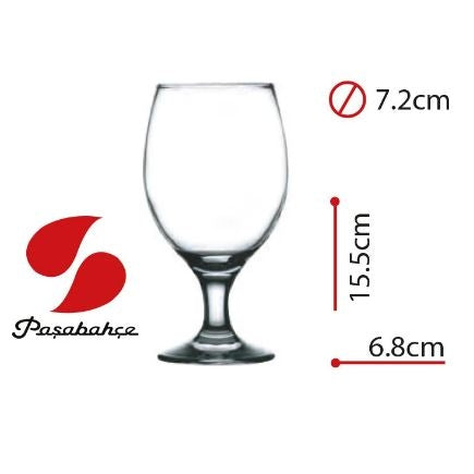 PASABAHCE CAPRI GOBLET GLASS - Mabrook Hotel Supplies