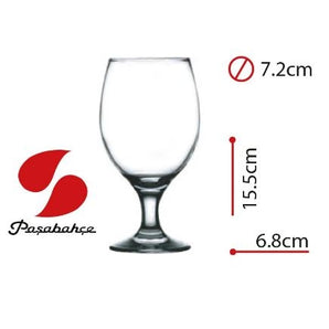 PASABAHCE CAPRI GOBLET GLASS - Mabrook Hotel Supplies