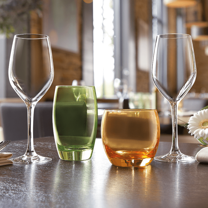 ARCOROC SALTO COLOR STUDIO GREEN H/B TUMBLER - 35 CL - Mabrook Hotel Supplies