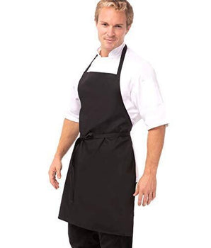 BIB KITCHEN APRON,COLOR:BLACK - Mabrook Hotel Supplies