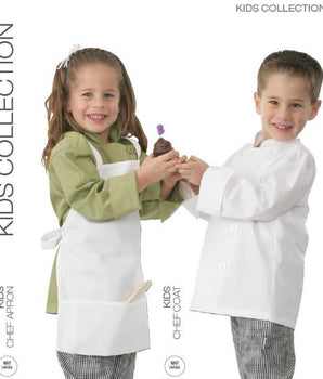 KIDS CHEF JACKET - WHITE - Mabrook Hotel Supplies