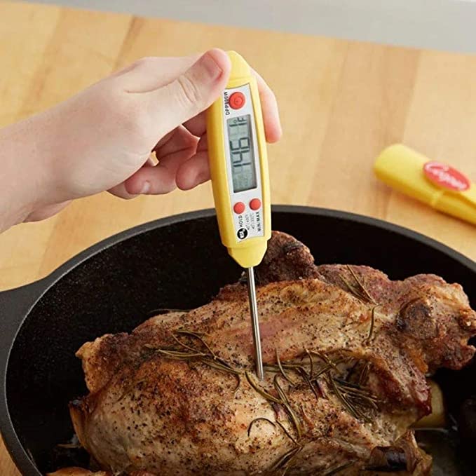 DIGITAL TEST POCKET THERMOMETER WITH LARGE LCD, TEMP RANGE: -40°C TO 232°C - Mabrook Hotel Supplies