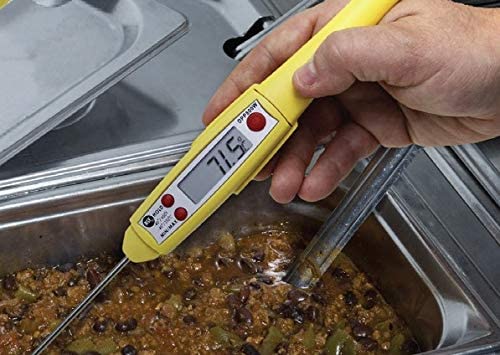 DIGITAL TEST POCKET THERMOMETER WITH LARGE LCD, TEMP RANGE: -40°C TO 232°C - Mabrook Hotel Supplies